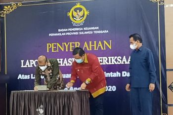 BPK Sultra berikan opini WTP enam kabupaten kota LHP 2020