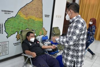 IDI Sleman gelar donor darah massal cukupi kebutuhan darah saat pandemi