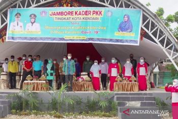 Wali Kota Kendari resmikan Jambore Kader PKK 2021