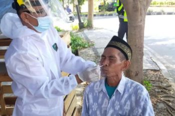 Polresta Mataram gelar vaksinasi lansia dan swab antigen