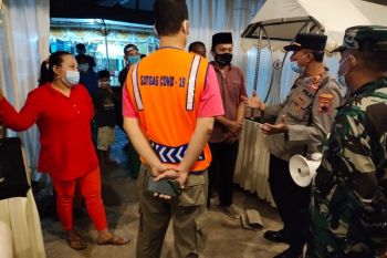 Tiga acara hajatan di Kudus dibubarkan karena langgar prokes