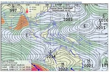 Termasuk Kaltara, BMKG: Siklon Choi Wan beri dampak tak langsung di utara Indonesia