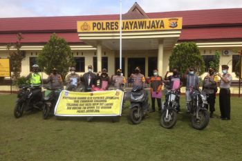 Warga apresiasi Polres Jayawijaya temukan 293 motor curian
