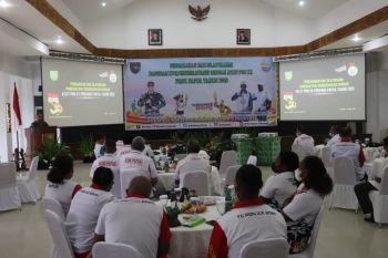 Pangdam XVII/Cenderawasih silaturahmi dengan atlet PON XX Papua