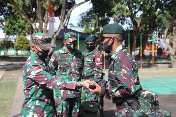 Pangdam XVII/Cenderawasih periksa kesiapan operasi Pamrahwan Yonif RK 751