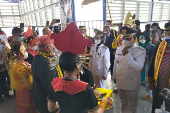 Empat makna adat Tidung sambut kepala daerah Nunukan