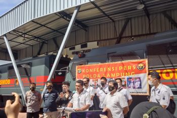 Empat pelaku curas asal Jabung menyerahkan diri ke Polda Lampung