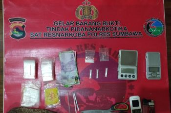 Digrebek saat sedang timbang sabu, pemuda asal Plampang diringkus polisi