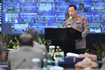 Rakernis Gabungan 4 Divisi, Kapolri Minta Penguatan Transformasi Menuju Polri Presisi