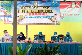 PKK Pringsewu lakukan gerakan bersama aksi cegah stunting