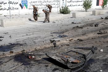 Ledakan di kota Kabul lukai dua warga sipil