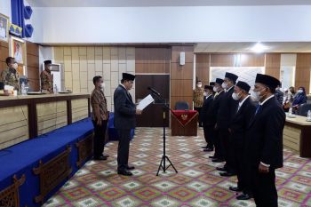 Musa Ahmad lantik pengurus Baznas Lampung Tengah