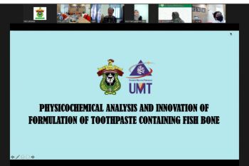 FKG Unhas dan University Terengganu kolaborasi pasta gigi tulang ikan
