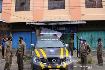 Penututupan Paksa Tempat Usaha Langgar Prokes di Dumai