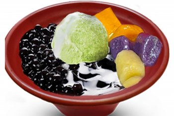 Cincau jadi makanan penutup dengan rasa menggiurkan