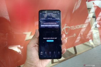 Jaringan 5G tembus kecepatan di atas 500MBps