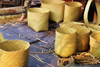 Rumah purun bantuan Norwegia dibangun  di Kabupaten OKI