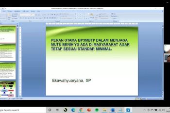 Dukung penjaminan mutu benih, Polbangtan Kementan hadirkan praktisi dari BP3MBTP