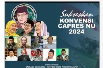Poster Konvensi Capres NU 2024 hoaks
