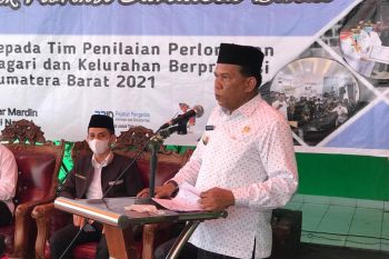 Wabup Padang Pariaman harapkan penilaian Nagari III Koto Aua Malintang menang di perlombaan tingkat Sumbar