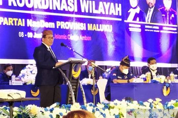 Kader NasDem Maluku diingatkan siap diri hadapi Pemilu 2024, begini penjelasannya