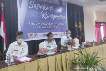 Imigrasi Palu mulai sosialisasikan APOA  untuk pantau kegiatan WNA