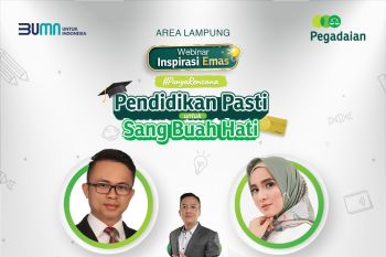 PT Pegadaian area lampung adakan webinar inspirasi emas