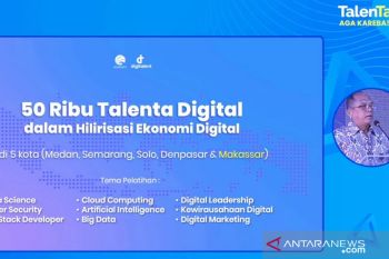 Kominfo targetkan latih 50 ribu talenta digital di lima kota