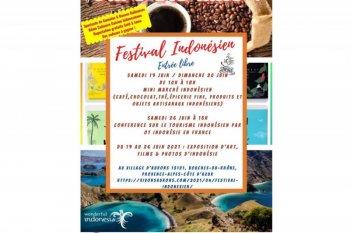 Festival Indonesia di kota Aurons, Prancis