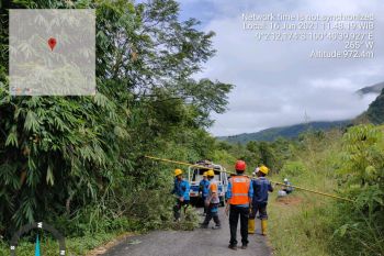 UP3 Payakumbuh menyusuri aset, guna tingkatkan keandalan pasokan listrik