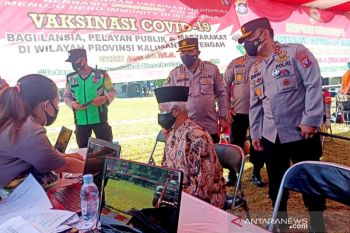 Vaksinasi massal percepat pencapaian target sasaran di Kalteng