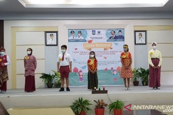 Perpustakaan NTB menggelar lomba bertutur untuk bangun karakter anak