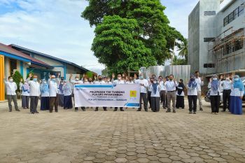 PLN UP3 Payakumbuh lepas puluhan tim tusbung, nihilkan piutang