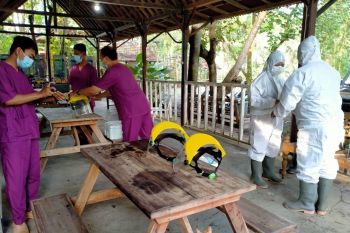 Gugus Tugas COVID-19 Kulon Progo lakukan PCR 70 peserta pelatihan Dolan Ndeso