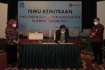 Sleman menyelenggarakan Temu Kemitraan PMA-PMDN dengan pelaku UMKM