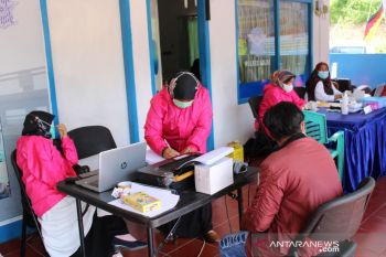 Dukung program sejuta vaksin, Polres Solok Arosuka gelar vaksinasi massal COVID-19 gratis untuk rakyat