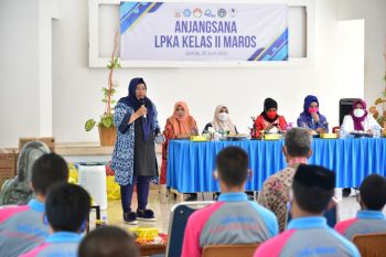 Anak binaan LPKA Maros berharap tidak bercampur dengan orang dewasa