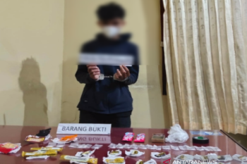 Polda Sultra tangkap mahasiswa diduga edarkan sabu-sabu