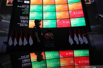 Rekor kasus COVID-19, IHSG awal pekan terkoreksi