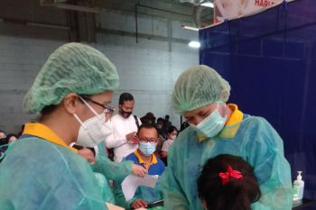 Ribuan masyarakat Kabupaten OKU ikuti program satu juta vaksin sehari
