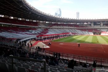 Personel gabungan TNI-Polri amankan laga perdana Liga 1 di GBK