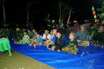 Satgas TMMD Kodim1402 Polman ajak masyarakat tumbuhkan semangat nasionalisme
