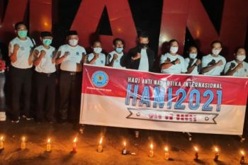 BNN Sulbar gelar aksi keprihatinan terhadap korban penyalahgunaan narkoba