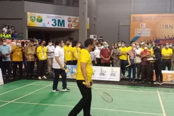 Sumsel gelar Kejuaraan BNI Executive Badminton Tournament 2021