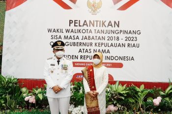 Tanjungpinang miliki  wakil  wali kota baru