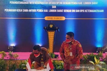 Pemkab Lombok Barat melindungi pegawai non-ASN lewat BPJAMSOSTEK