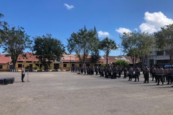 Ratusan personel Polda NTT  amankan PSU Sabu Raijua