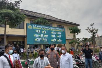 Kemarin Polda Lampung serahkan kendaraan hasil curian kepada pemiliknya