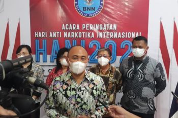 BNNP Sulawesi Utara ungkap 21 kasus selama 2021