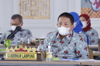 Gubernur Lampung hadiri puncak peringatan Harganas ke-28 secara virtual